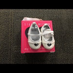 Stuart Weizmann Baby Pali Brook Crib Shoes Sz 1